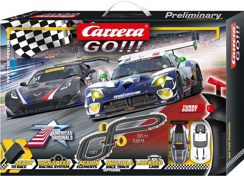 carrera slot car race set